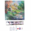 Crystal Art Kit Enchanting Water Mill 30 x 30 cm mit Rahmen | Bild 2