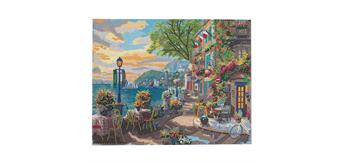 Crystal Art Kit French Riviera Café 40 x 50 cm mit Rahmen