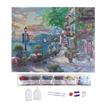 Crystal Art Kit French Riviera Café 40 x 50 cm mit Rahmen | Bild 2