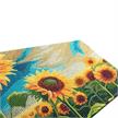 Crystal Art Kit Golden Sunflower Blooms 30 x 30 cm mit Rahmen | Bild 3