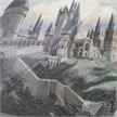 Crystal Art Kit Hogwarts Castle 40 x 50 cm mit Rahmen | Bild 4