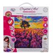 Crystal Art Kit Lavender Field 30 x 30 cm mit Rahmen | Bild 5