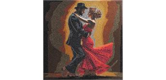 Crystal Art Kit Midnight Dance 30 x 30 cm mit Rahmen