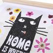 Crystal Art Kit Mini Scroll Cat at Home 20 x 30 cm | Bild 3