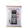 Crystal Art Kit Mini Scroll Cat at Home 20 x 30 cm