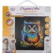 Crystal Art Kit Owl 30 x 30 cm mit Rahmen | Bild 5