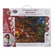 Crystal Art Kit Santa's Workshop 40 x 50 cm mit Rahmen | Bild 6