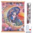 Crystal Art Scroll Luna Goddess, 40 x 50 cm | Bild 2