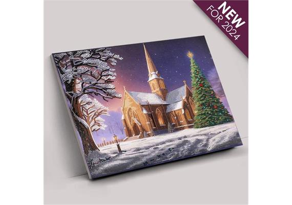 Crystal Art Silent Night, 35 x 45 cm mit Rahmen