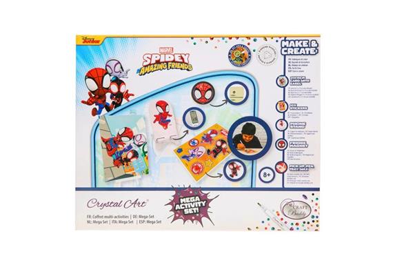 Crystal Art Spidey, Crystal Art Mega Activity Set