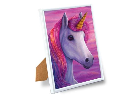 Crystal Art "Unicorn" Bilderrahmen 21 x 25 cm