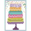 Diamond Dotz Grusskarte Birthday 12.6 x 17.7 cm