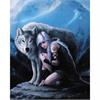 Diamond Painting AB Wolfsmädchen 40 x 30 cm