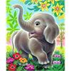 Diamond Painting Elefant 25 x 30 cm mit Rahmen