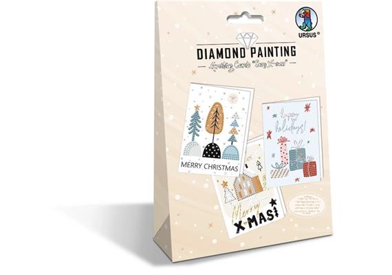 Diamond Painting Greeting Cards "Cosy X-Mas"