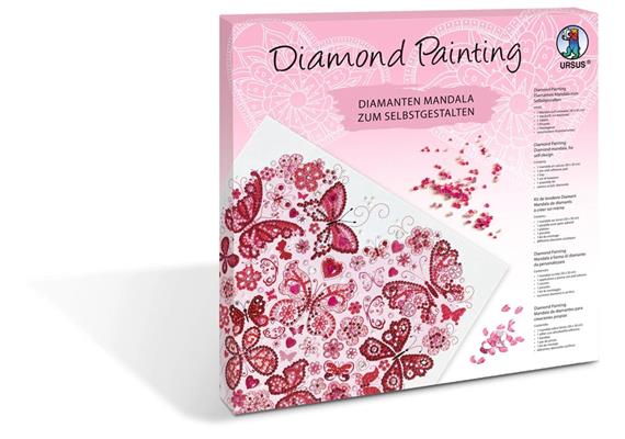 Diamond Painting Mandala Set 10 (Herz)