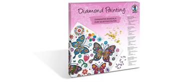 Diamond Painting Mandala Set 9 (Schmetterlinge)