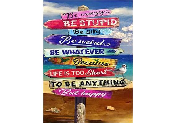 Diamond Painting Set DP2262912 Quote 35 x 45 cm