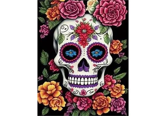 Diamond Painting Set DP238514 Skull 50 x 40 cm