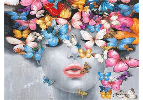 Diamond Painting Set DP238515 Butterflies 40 x 50 cm