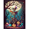 Diamond Painting Set DP24080308 Skeleton 35 x 45 cm