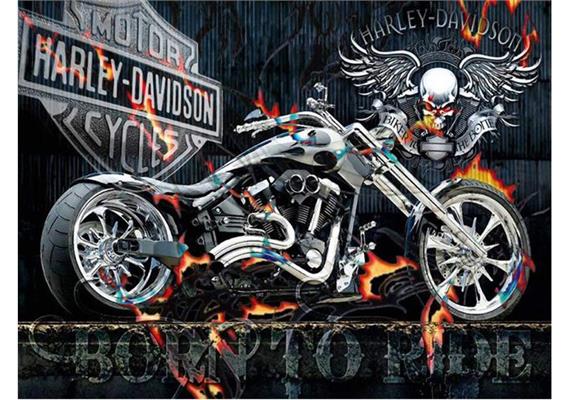 Diamond Painting Set GC73809 Motorbike 35 x 45 cm