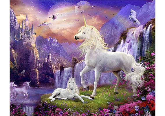 Diamond Painting Set GC76729 Unicorns 45 x 35 cm