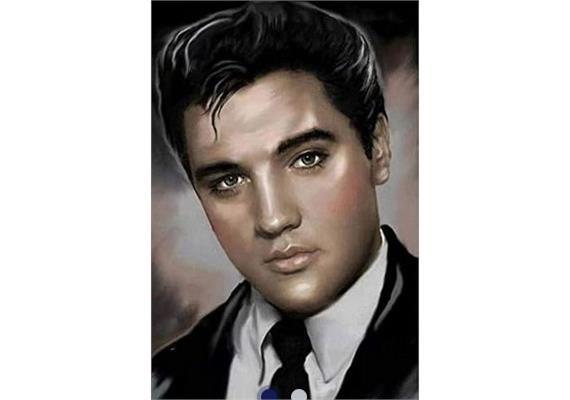 Diamond Painting Set GD75461 Elvis 25 x 35 cm