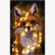 Diamond Painting Set GD75811 Fox 35 x 25 cm