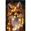 Diamond Painting Set GD75811 Fox 35 x 25 cm