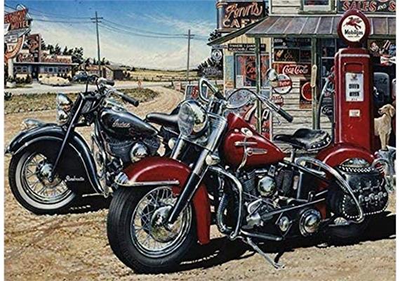 Diamond Painting Set GD81250 Motorcycles 25 x 35 cm