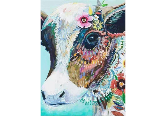 Diamond Painting Set GM1014 Cow 50 x 40