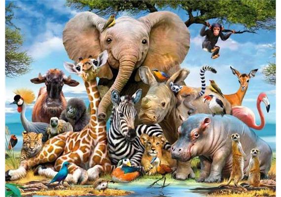 Diamond Painting Set S762 Animals 35 x 45 cm