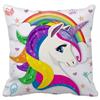 Diamond Painting Set Unicorn Kissen 40 x 40 cm