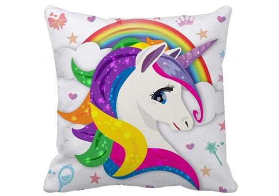 Diamond Painting Set Unicorn Kissen 40 x 40 cm