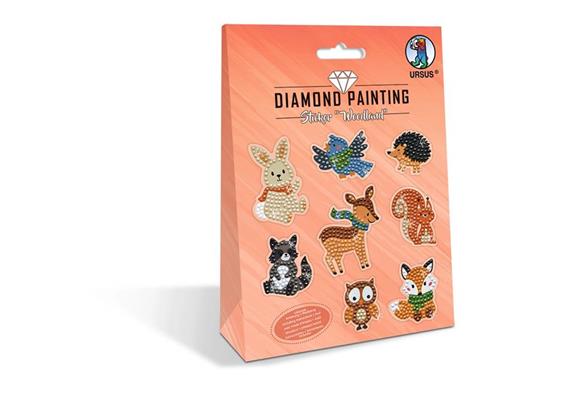 Diamond Painting Sticker Woodland