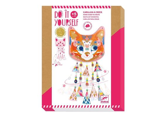 Djeco DJ07955 Windspiel Katze