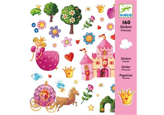 Djeco DJ08830 Sticker Prinzessin Marguerite