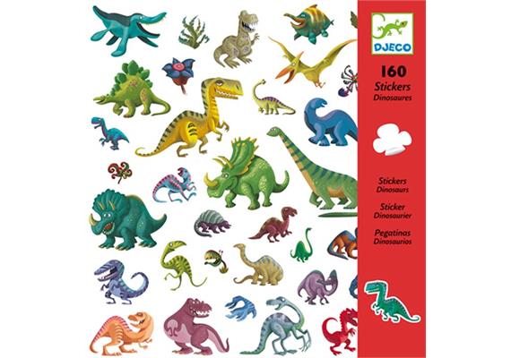 Djeco DJ08843 Sticker Dinosaurier