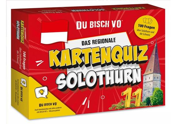 DU BISCH VO® Solothurn Quiz - Das Kartenspiel