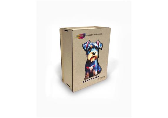 Eureka RainboWooden Puzzle Schnauzer - 200 Teile