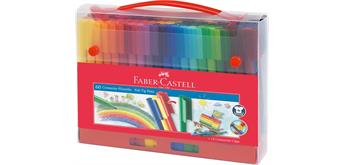 Faber-Castell Filzstifte Connector Set Koffer 60 Stück