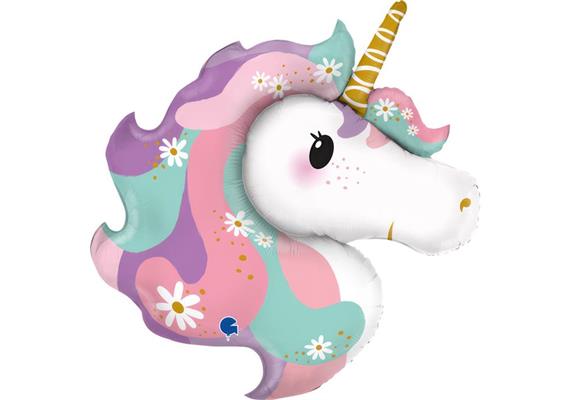 Folienballon Hippie Unicorn 81 cm