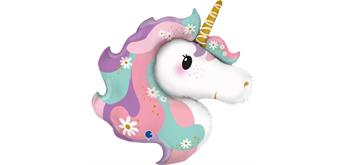 Folienballon Hippie Unicorn 81 cm