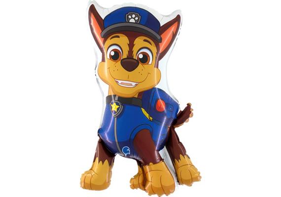 Folienballon Paw Patrol - Chase 81 cm, ohne Füllung