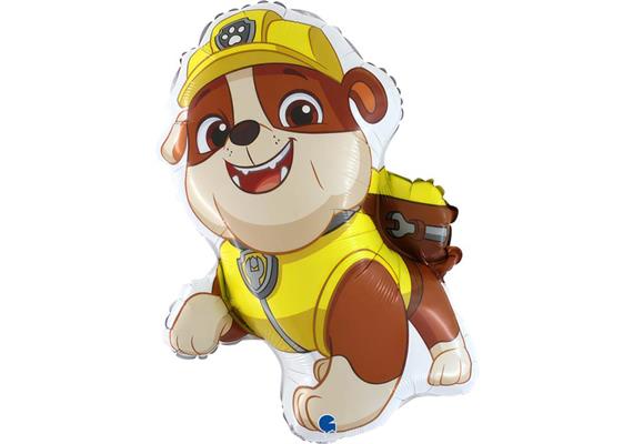 Folienballon Paw Patrol - Rubble 66 cm, ohne Füllung