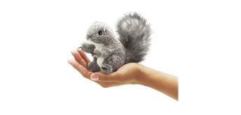 Folkmanis Fingerpuppe 2648 Mini Eichhörnchen, grau