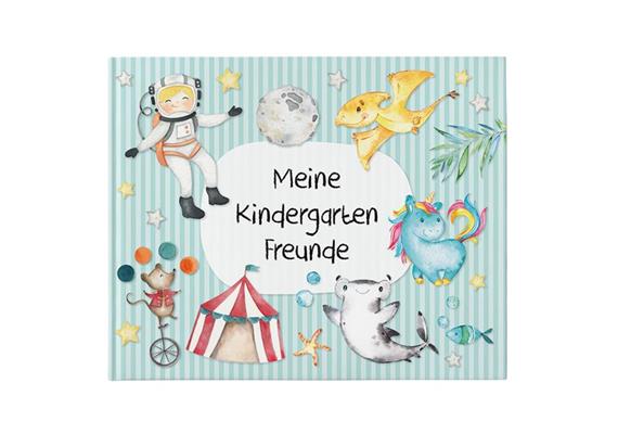 Freundebuch für Kinder – Kindergartenfreunde – Türkis