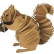 Fridolin 3-D Papiermodell "Eichhörnchen" | Bild 2