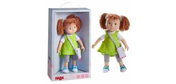 Haba Puppe Milou grünes Kleid 32cm